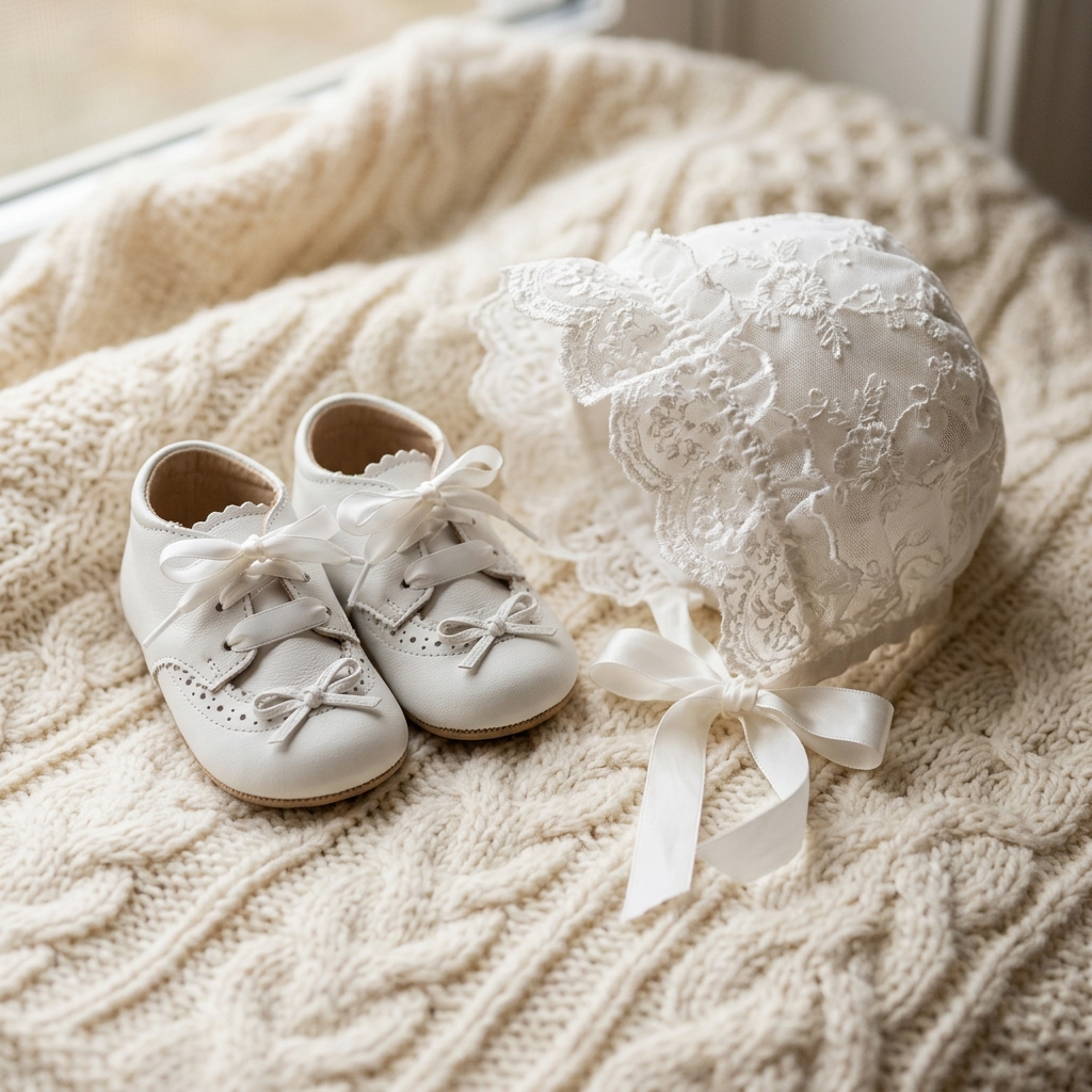 Preparativos para bautizo de bebé